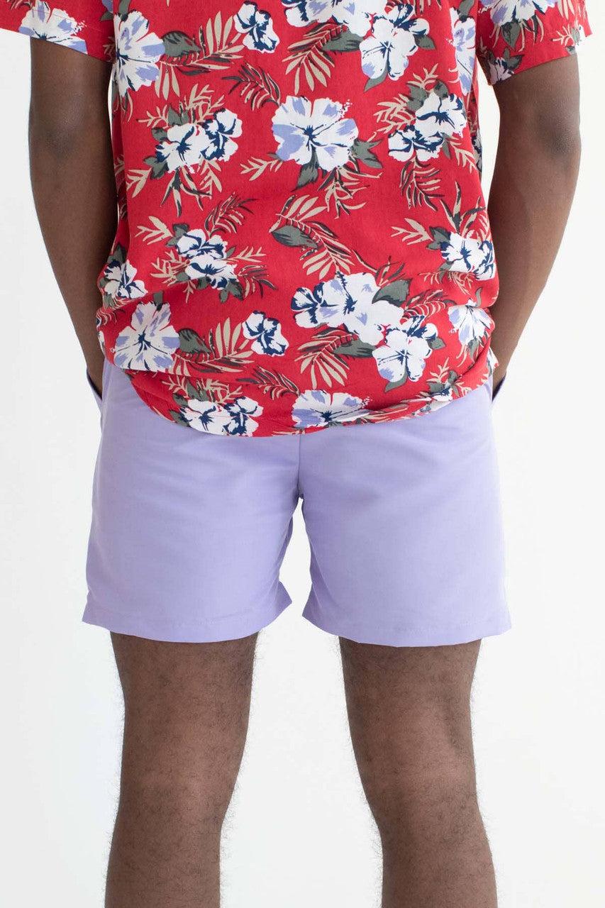 Lavender Volley Shorts Product Image