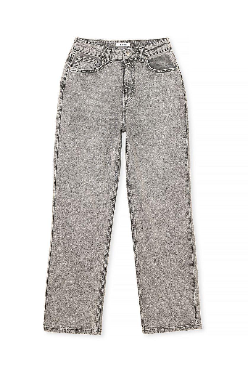 Straight High Waist Jeans Product Image