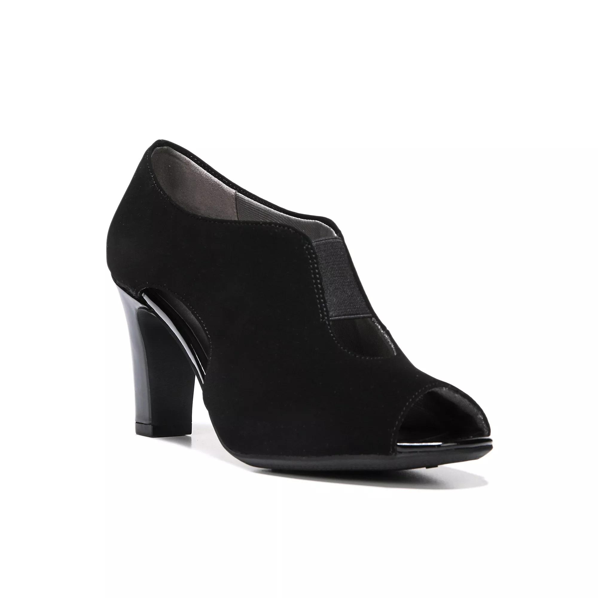 LifeStride Carla Women's High Heels, Size: 8.5 Wide, Black Fabric Product Image