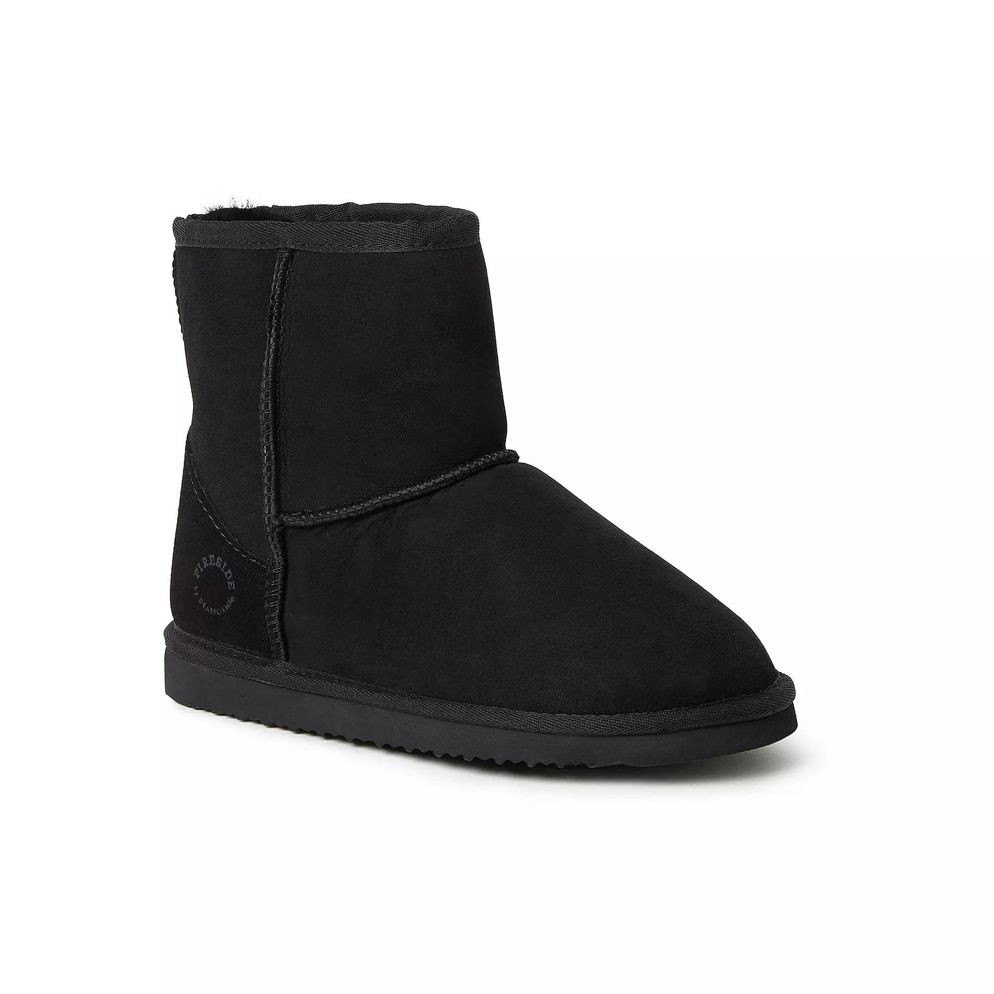 Fireside by Dearfoams Rosebery Women's Shearling Ankle Boot Slippers,  Product Image