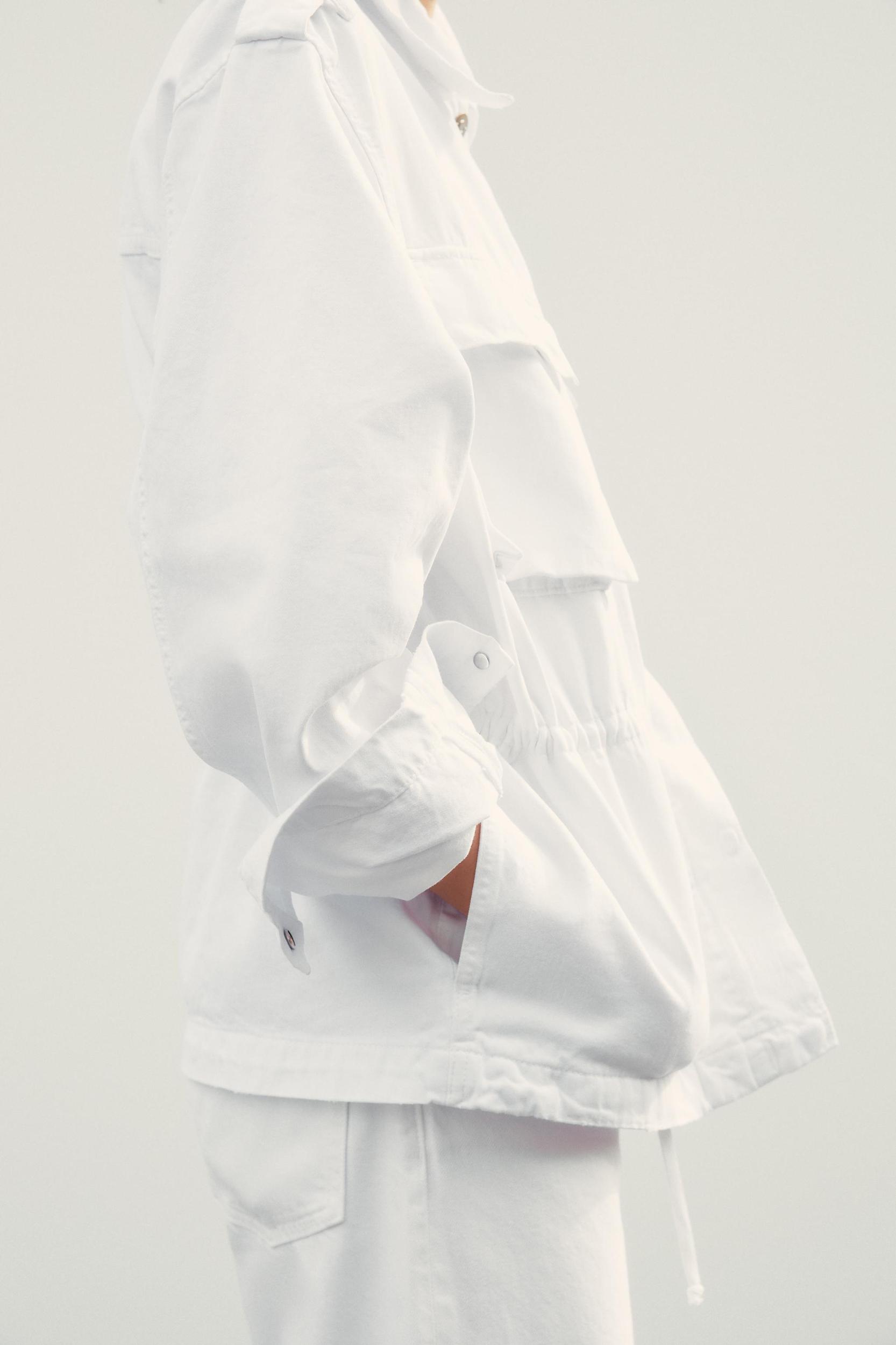 TRF DENIM POCKET JACKET Product Image