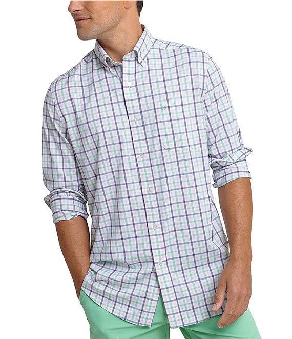 Southern Tide Intercoastal Performance Stretch Glenmoor Brrr° Long Sleeve Woven Shirt Product Image