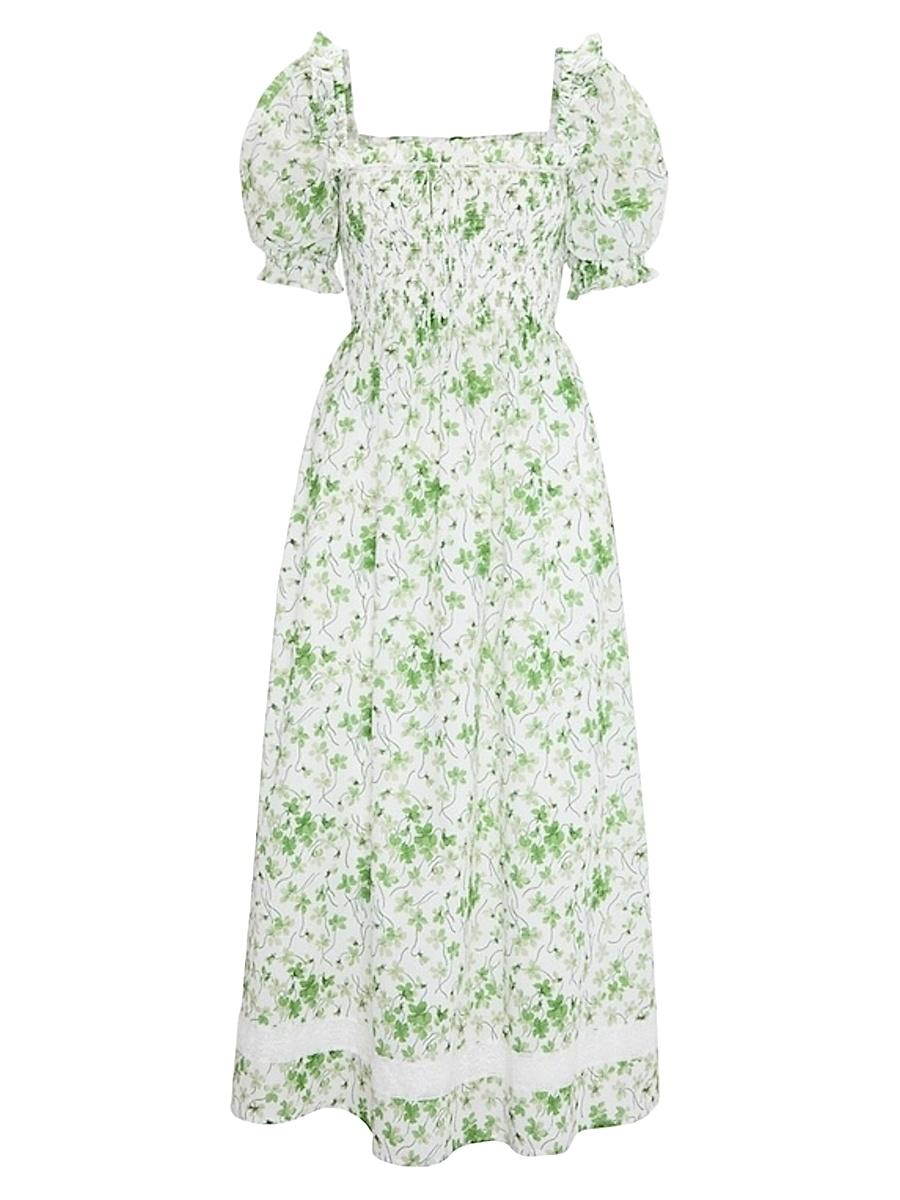 Hill House Home Womens The Scarlett Midi Nap Dress Product Image