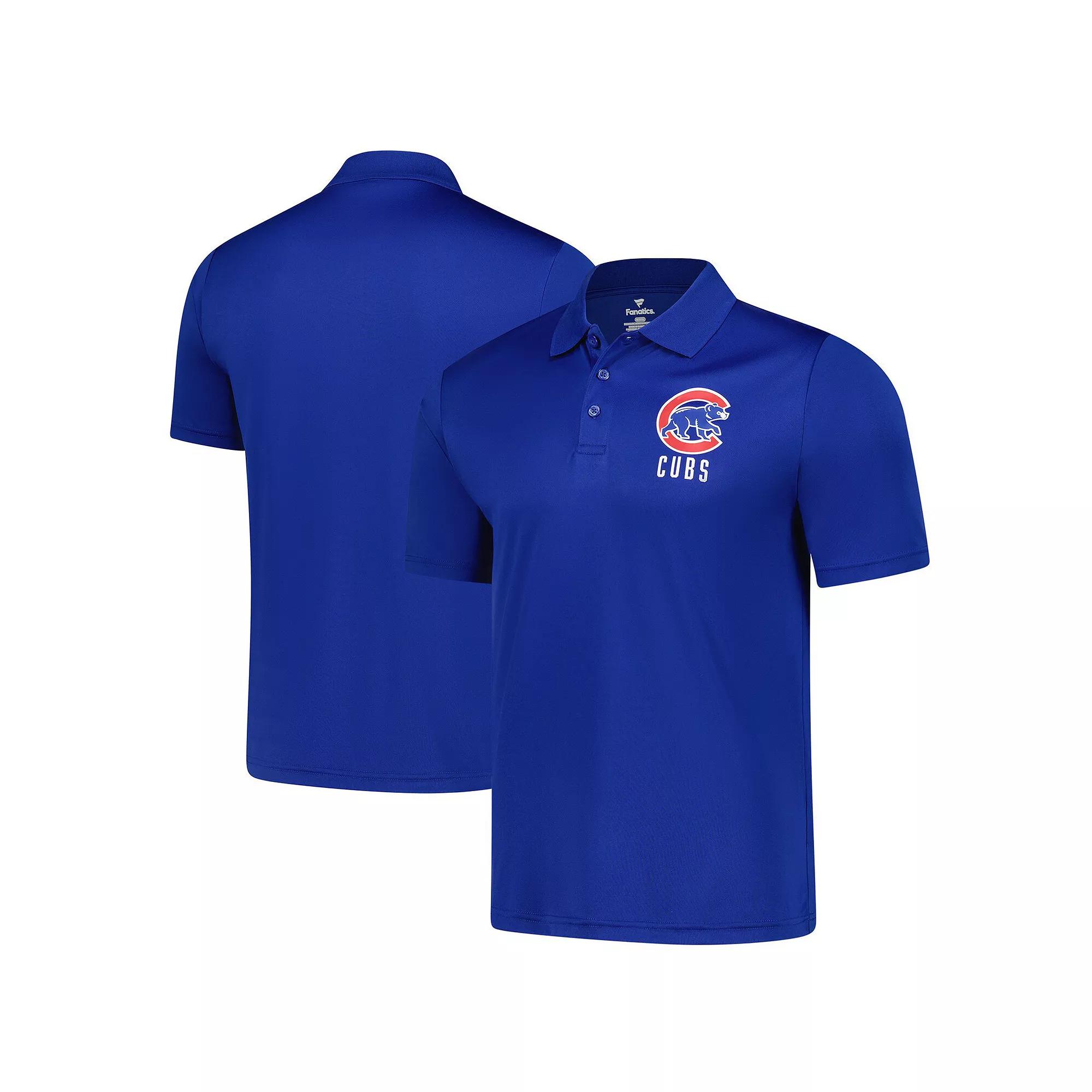 Men's Fanatics Royal Chicago Cubs Team Logo Polo, Size: XL, Blue Product Image