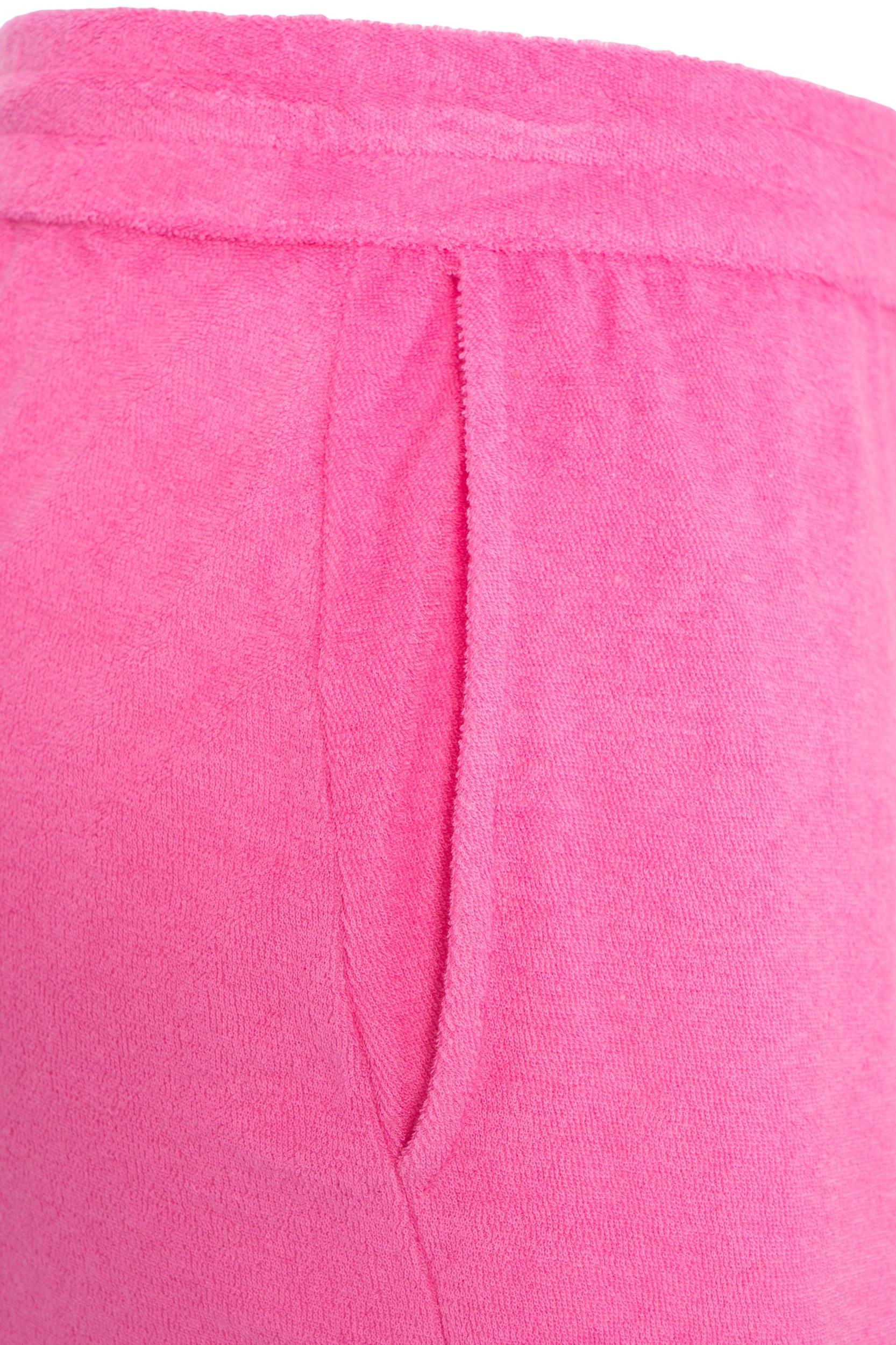 Wide leg joggers in terry cloth Product Image