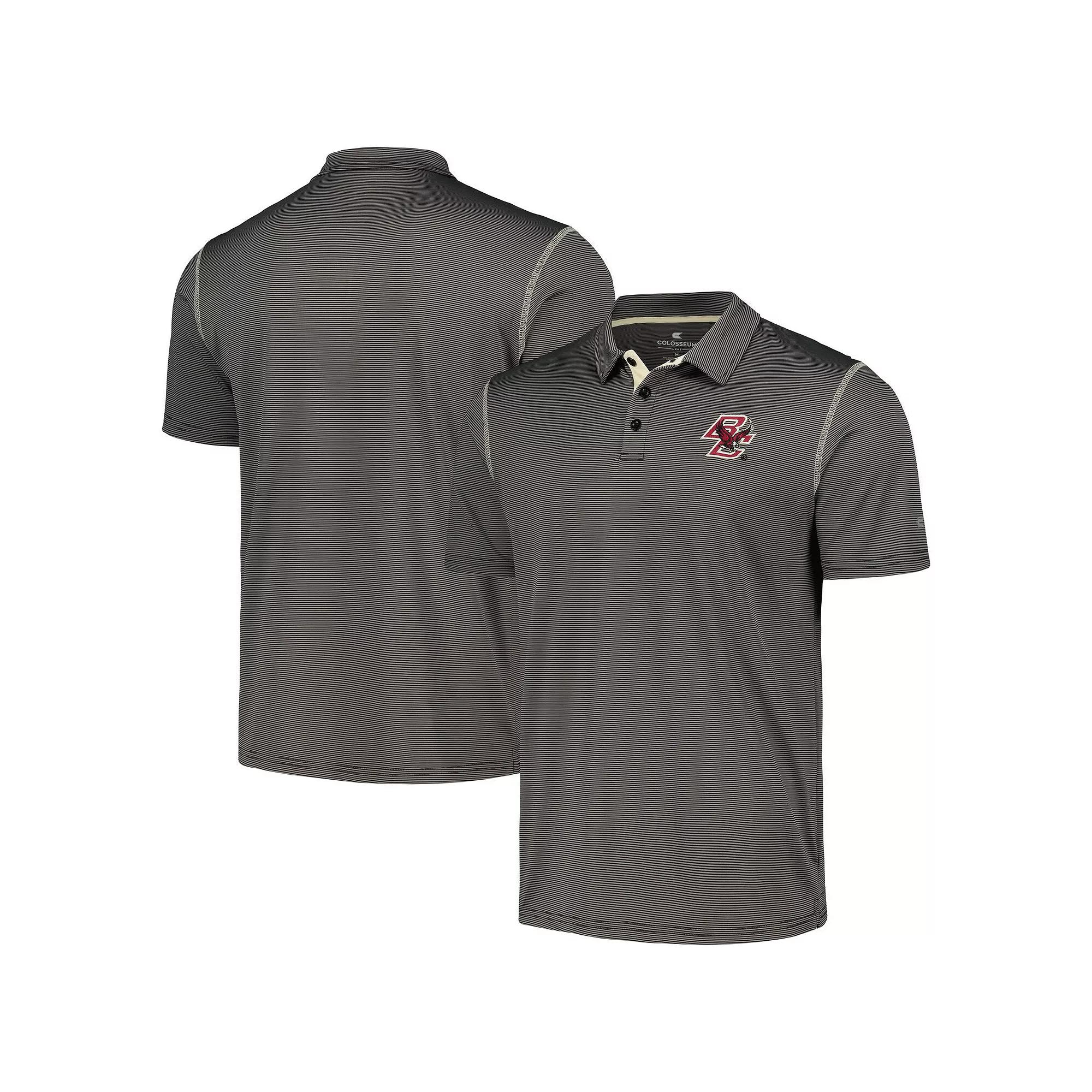 Men's Colosseum  Gray Boston College Eagles Cameron Polo, Size: 2XL, Grey Product Image