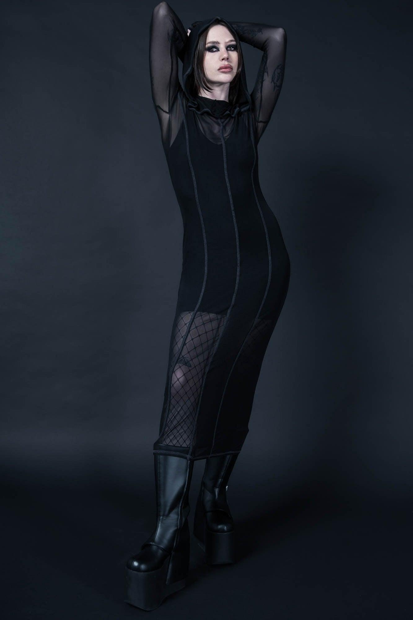 Witchz Hoard Midi Dress - Resurrect Female Product Image