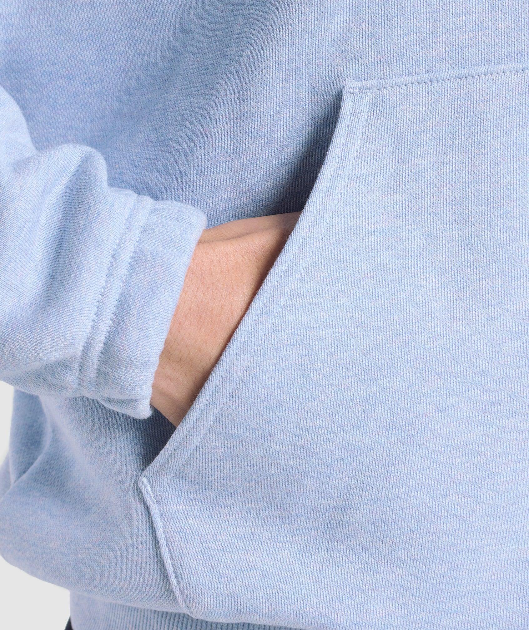 Gymshark Rest Day Sweats 2.0 Oversized Hoodie - Blue Marl Female Product Image