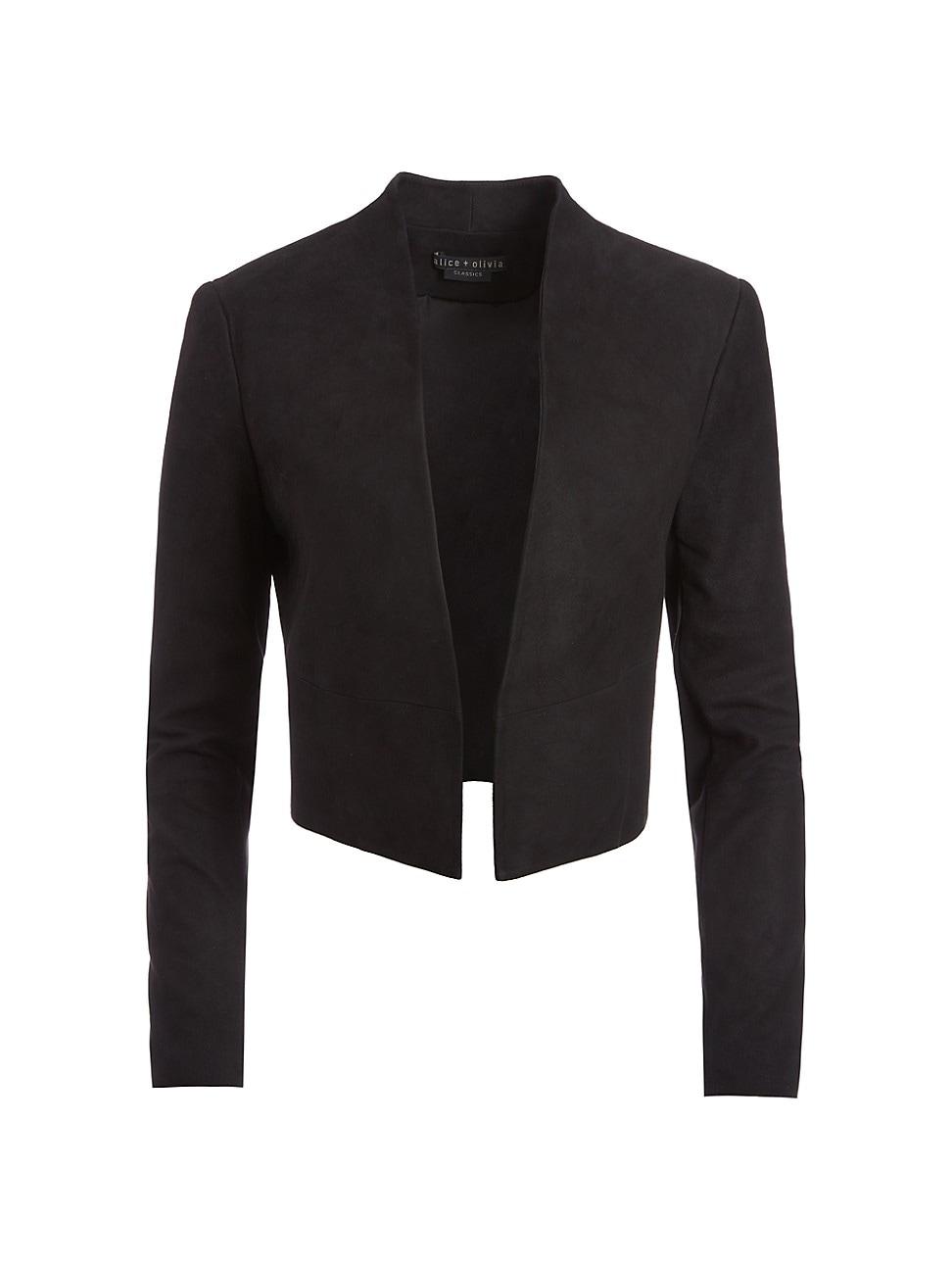 Womens Harvey Suede Combo Jacket Product Image