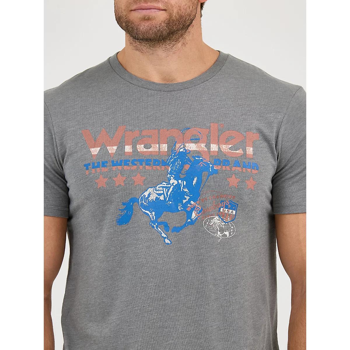 Men's Wrangler Americana Logo T-Shirt | Men's SHIRTS | Wrangler® Product Image