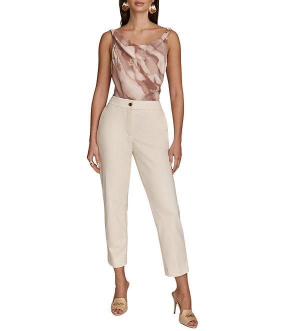 Donna Karan Slim Leg Ankle Pants Product Image