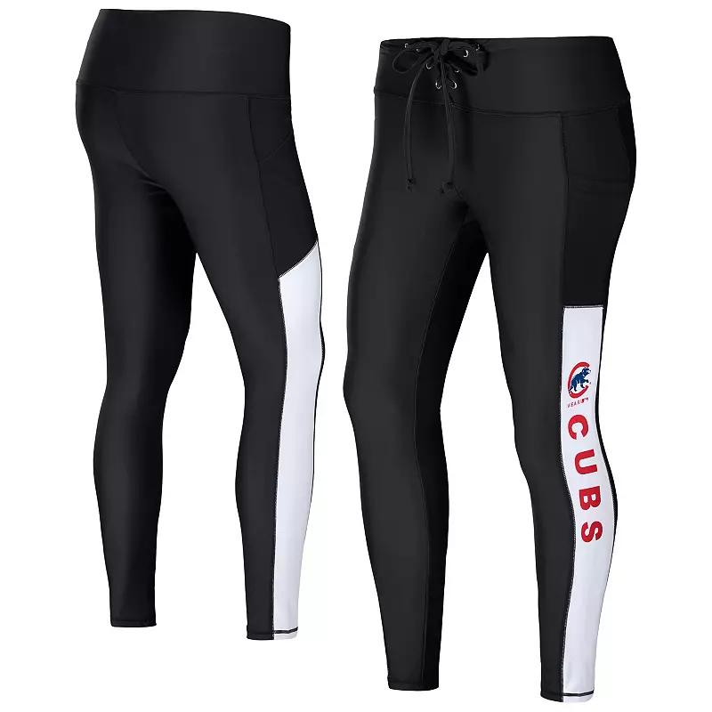 Women's WEAR by Erin Andrews Black Las Vegas Raiders Leggings,  Product Image