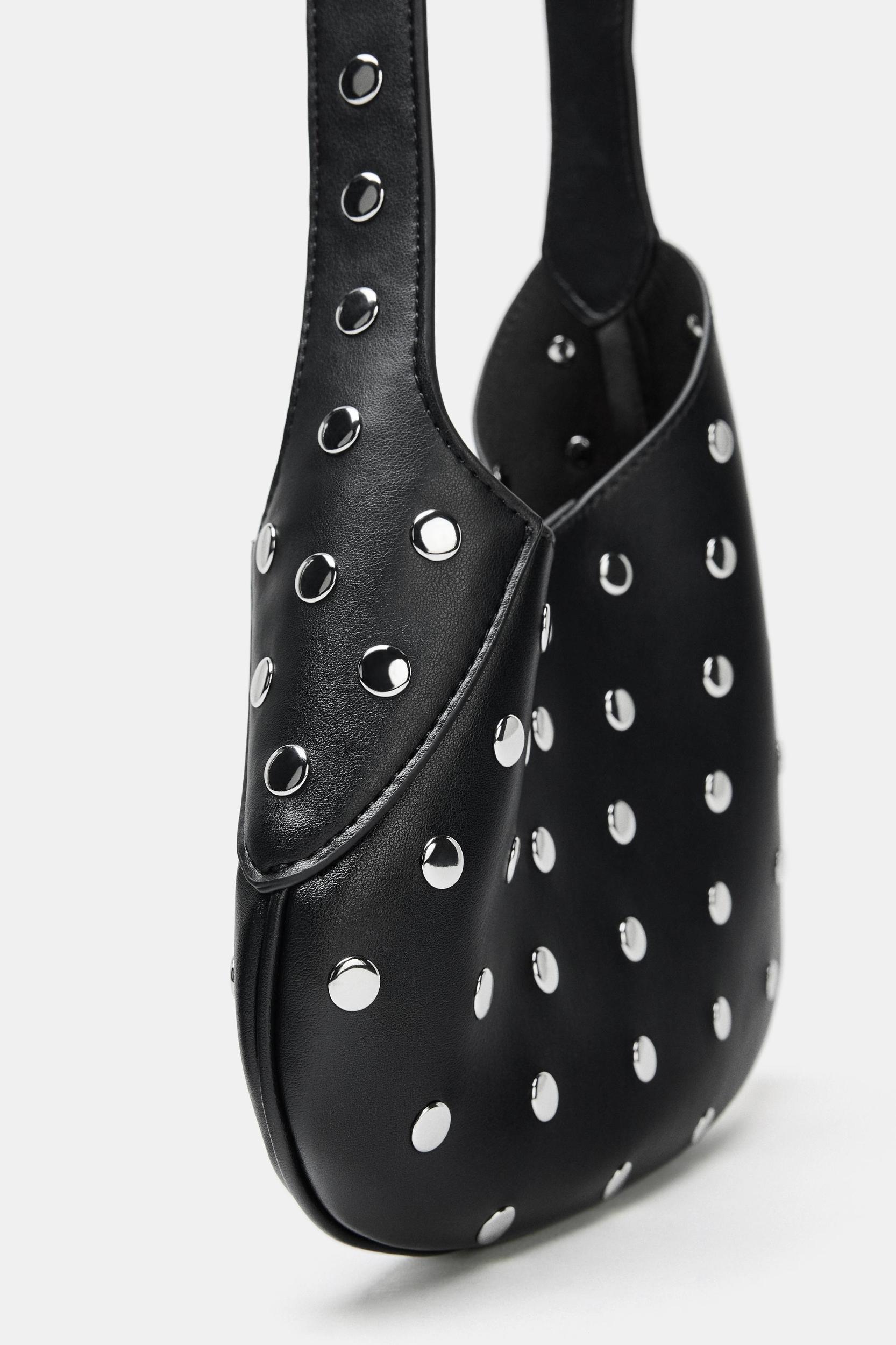 STUDDED SHOULDER BAG Product Image