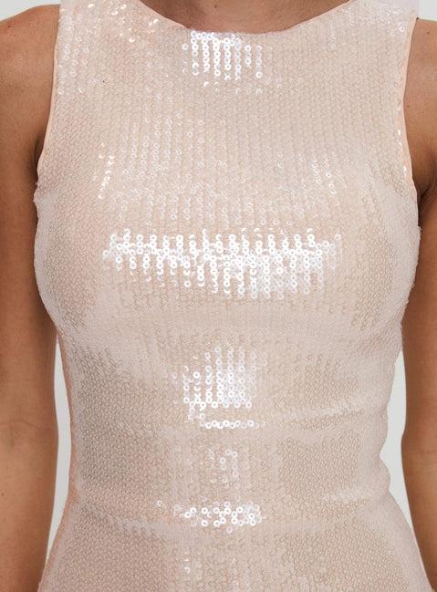 Yumiko Romper Champagne Sparkle Product Image