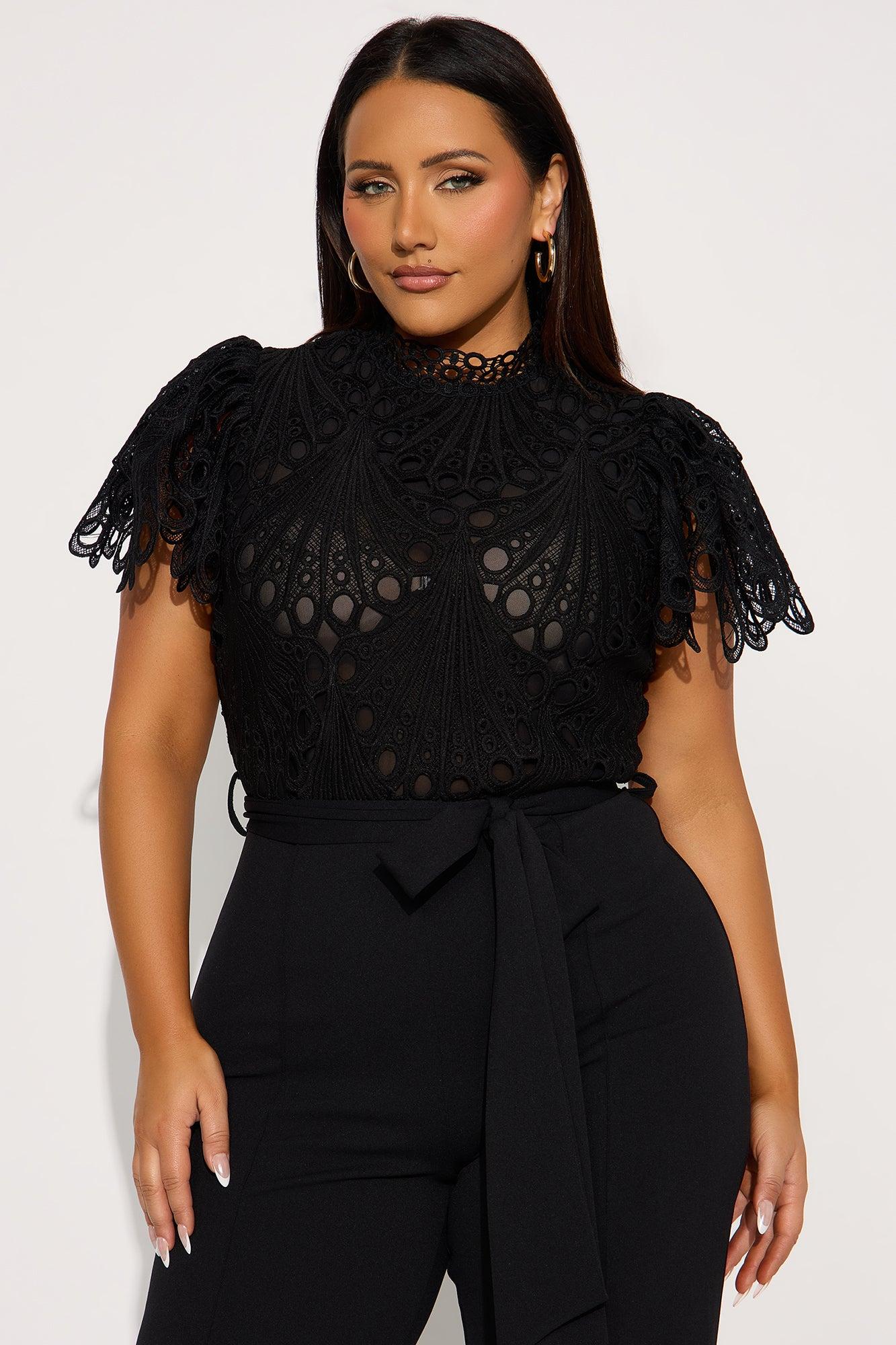 Donella Crepe Jumpsuit - Black Product Image