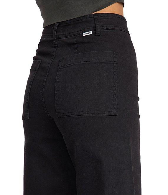 Billabong Free Fall High Rise Wide Leg Pants Product Image