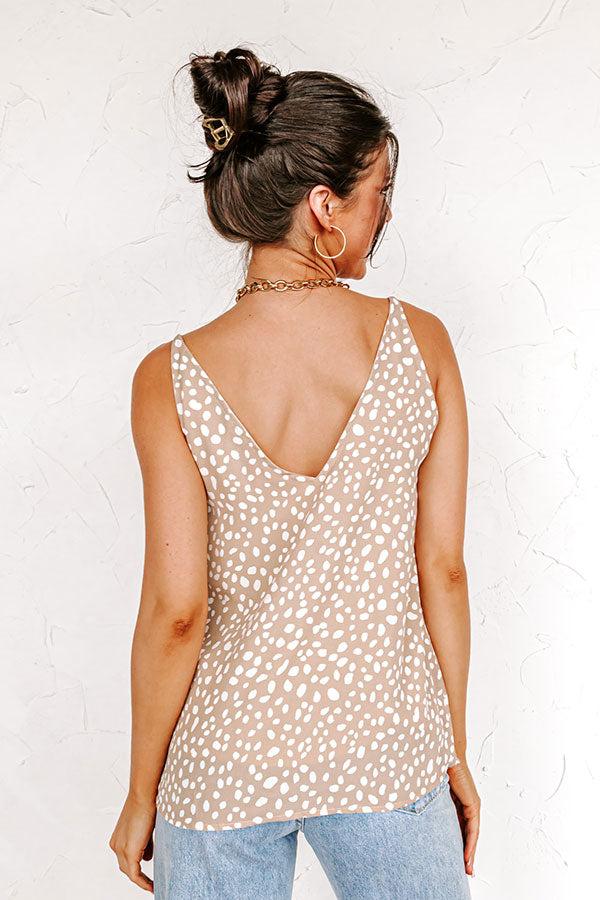 Sweet Attention Polka Dot Shift Tank Product Image