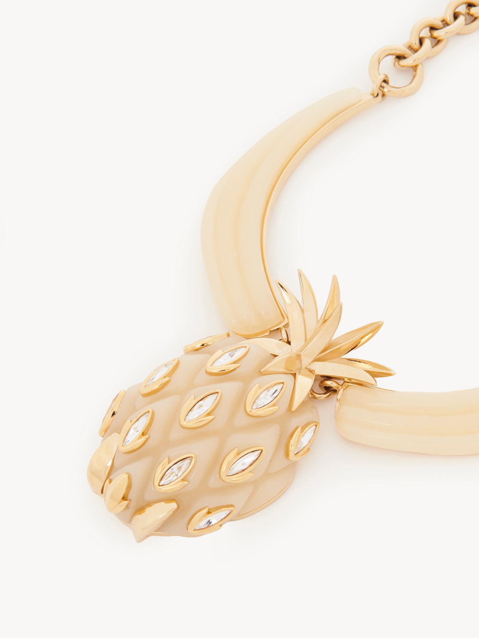 The Chloé Pineapple necklace Product Image