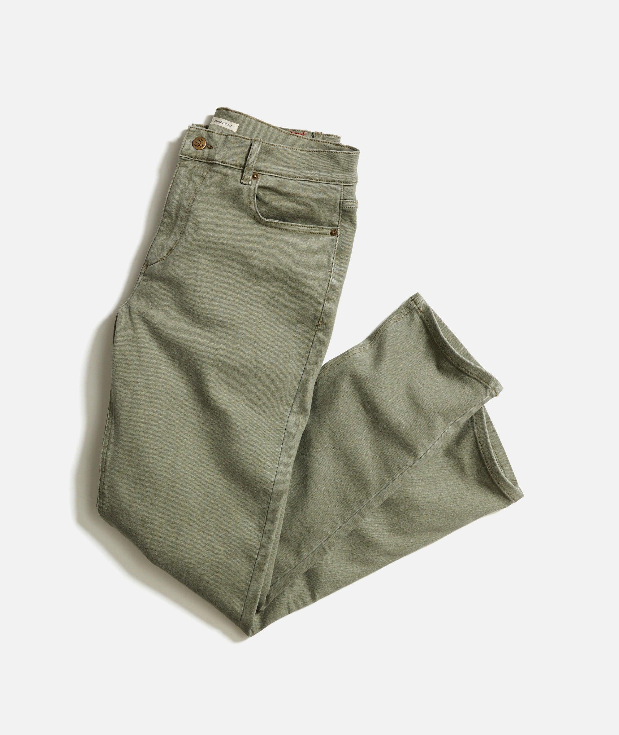 5 Pocket Athletic Fit Twill Pant Product Image
