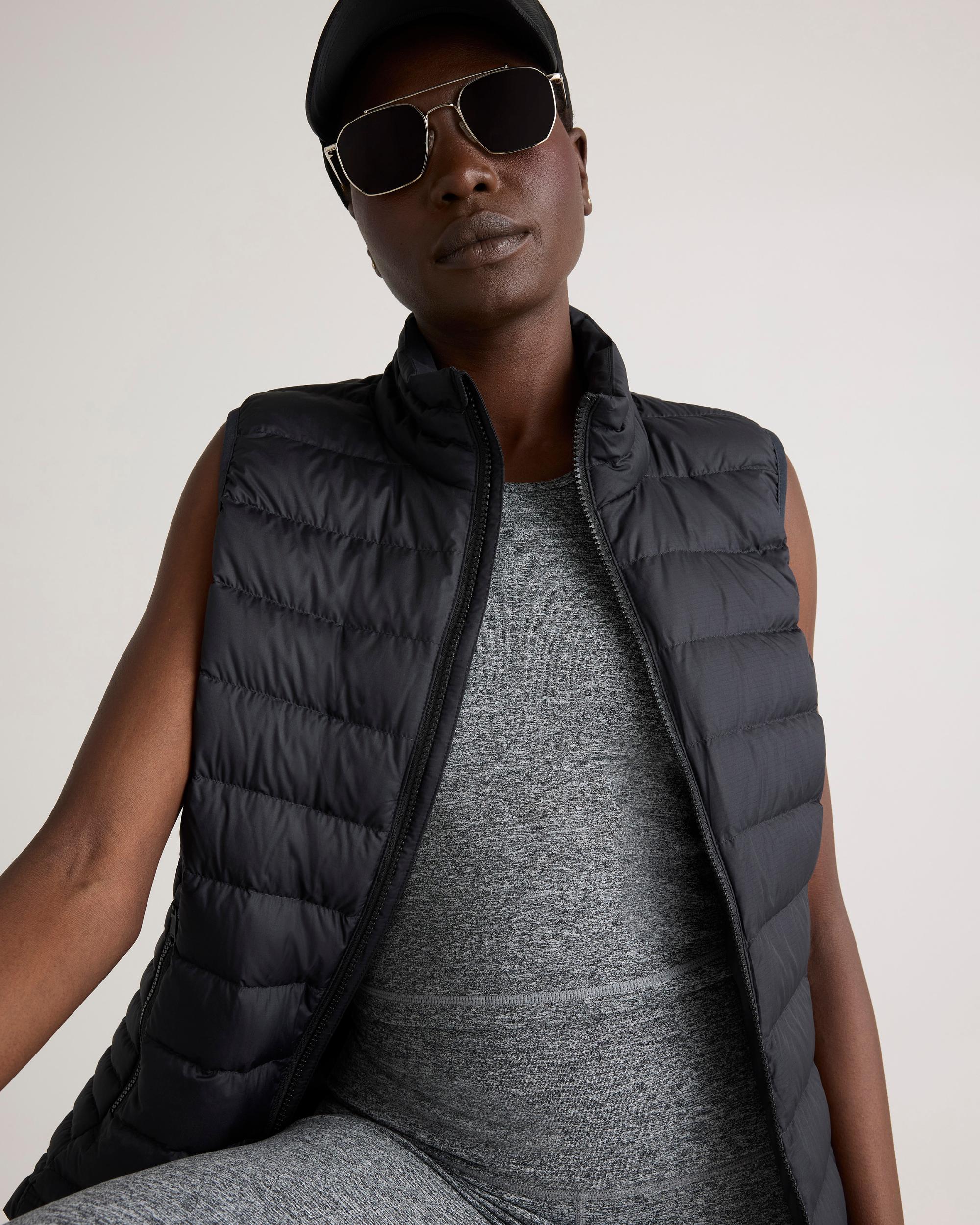 Quince | Women's Ultra-Soft High Neck Cropped Tank Top Size XL, Polyester Product Image