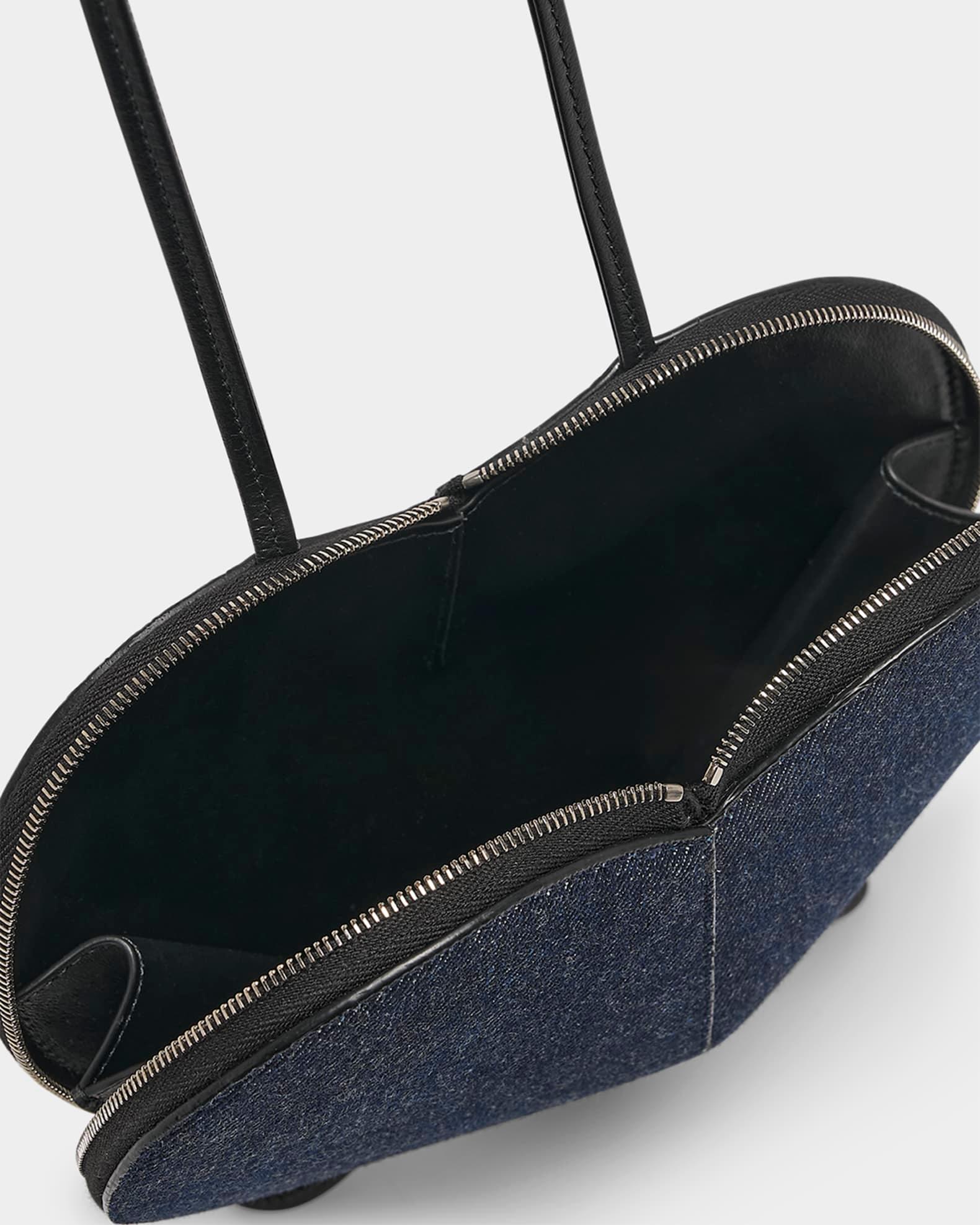 Le Coeur Crossbody Bag in Denim  Product Image