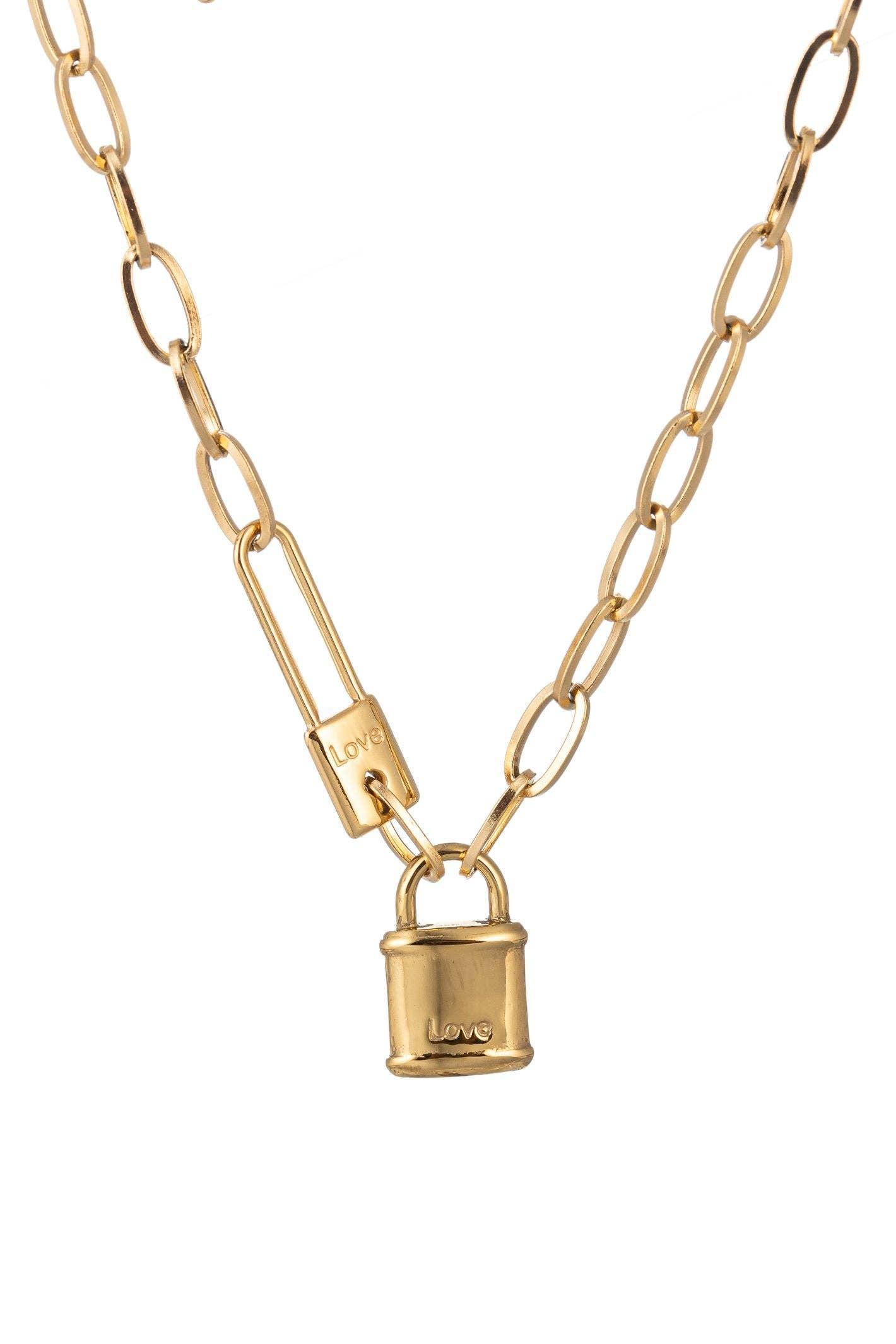 Lock Necklace Product Image