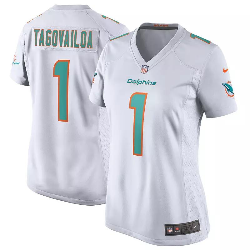 Women's Nike Tua Tagovailoa White Miami Dolphins Game Jersey,  Product Image