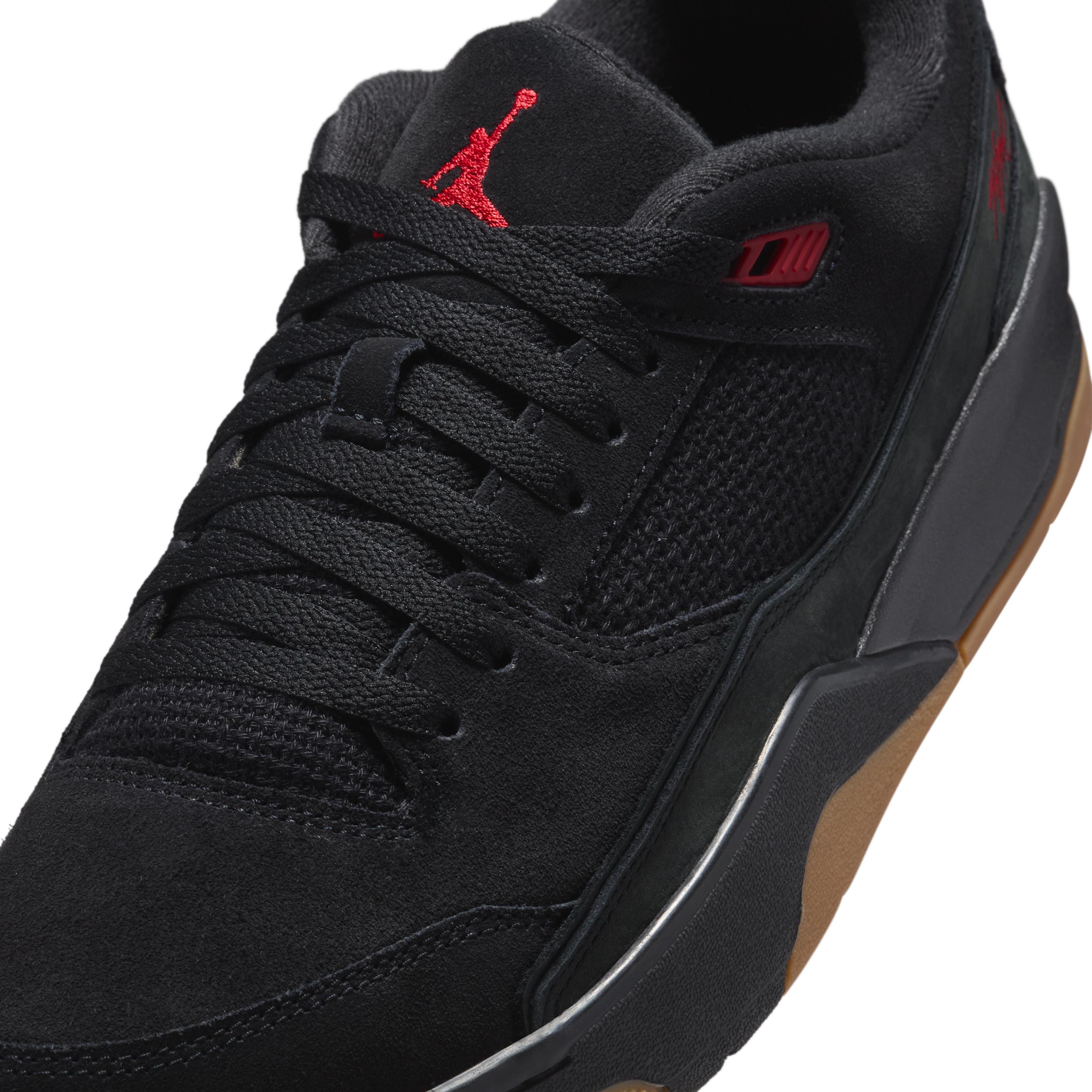 Jordan Mens Jordan Flight Court - Mens Shoes Black/White Product Image