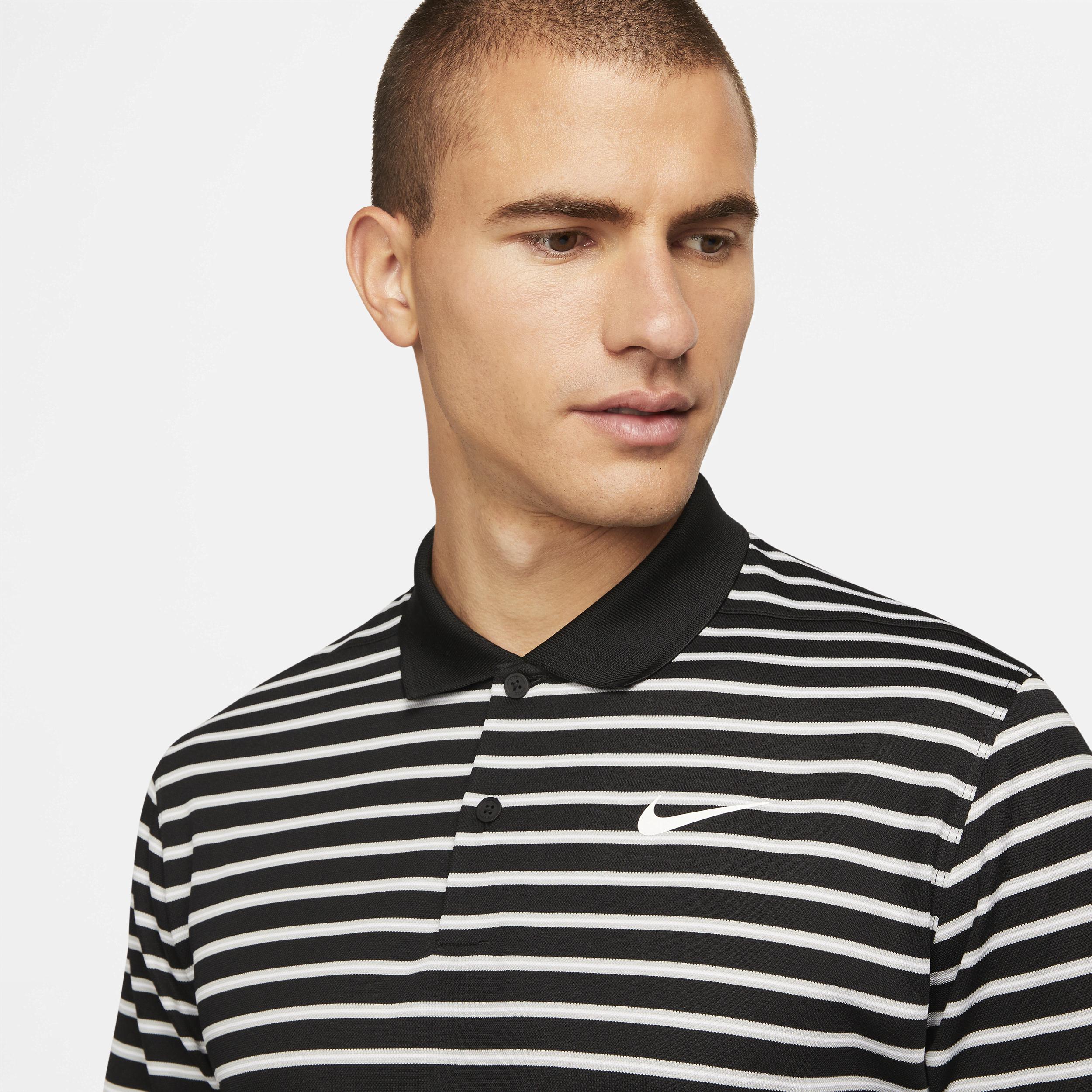 Nike Mens Dri-FIT Victory Striped Golf Polo | DH0829-010 Product Image
