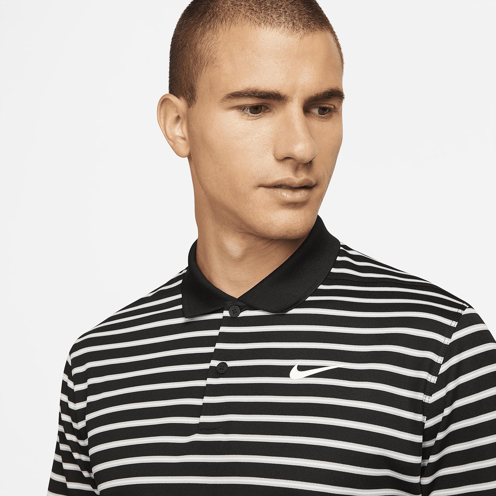 Nike Mens Dri-FIT Victory Striped Golf Polo | DH0829-010 Product Image
