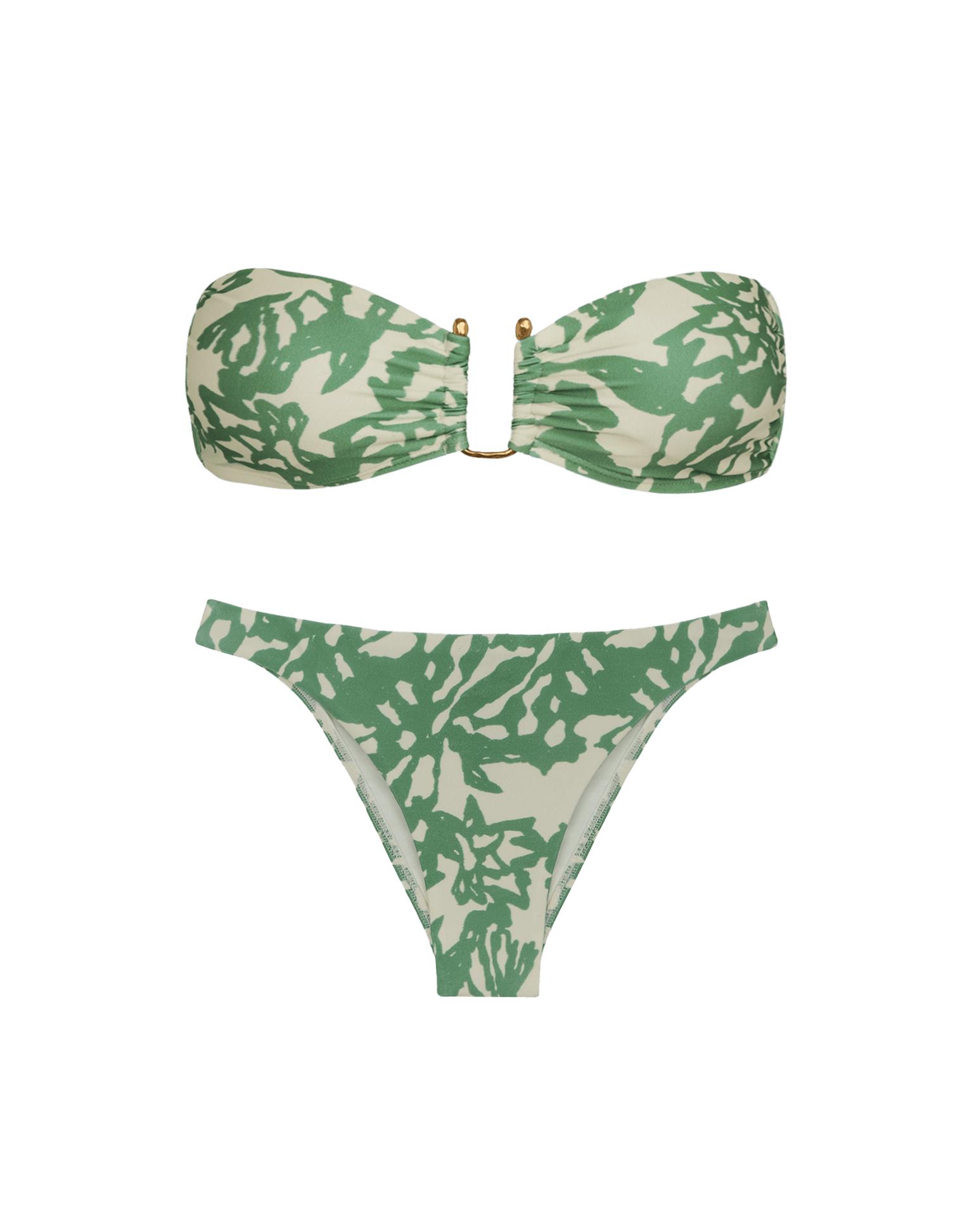 Jill Square Bandeau Top - Oceana Product Image
