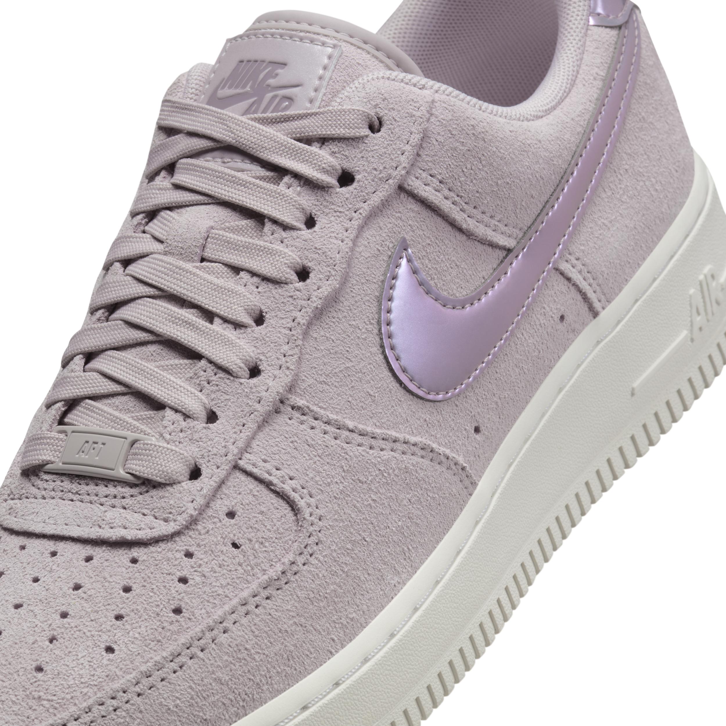 Nike Womens Nike Air Force 1 07 LE Low - Womens Shoes Platinum Violet/Summit White/Light Violet Ore Product Image
