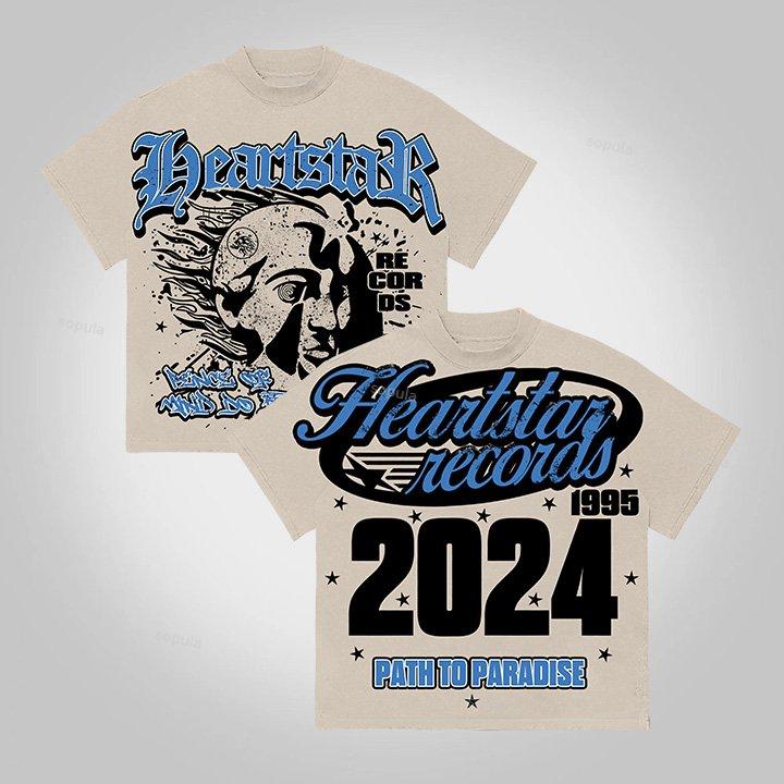 Heartstar Path To Paradise 2024 Vintage Graphic Cotton T-Shirt Product Image