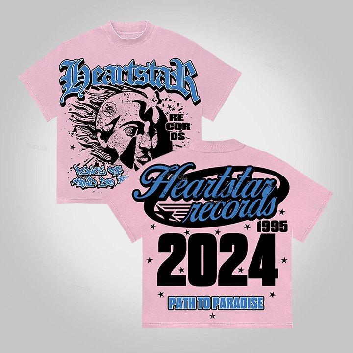 Heartstar Path To Paradise 2024 Vintage Graphic Cotton T-Shirt Product Image