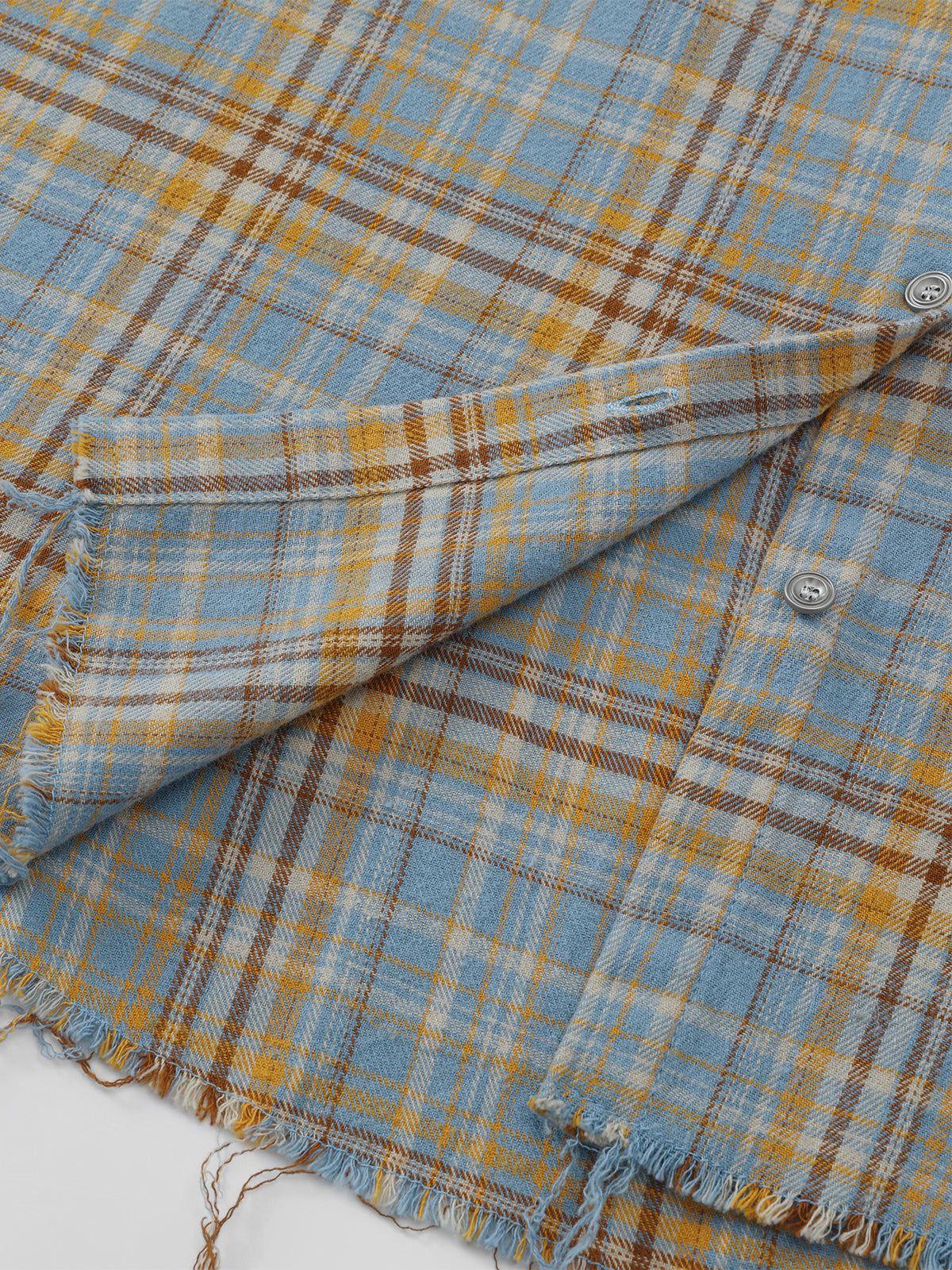 Aelfric Eden Gradient Plaid Pocket Shirt Product Image