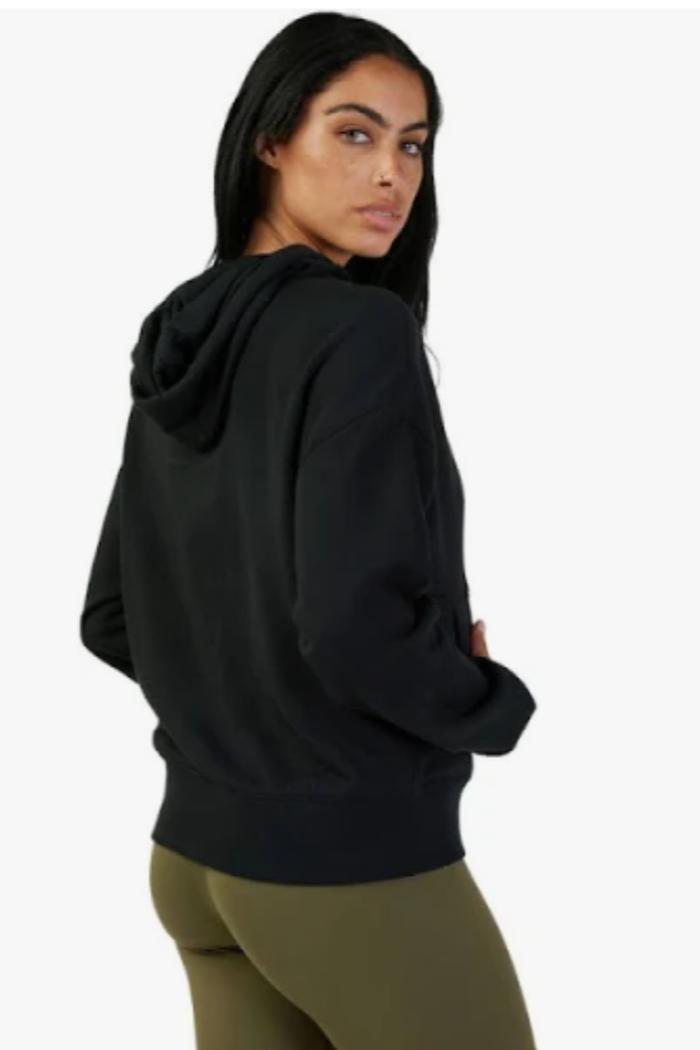 Fox Racing Sensory Fleeve Pull Over Womens Black Hoodies Product Image