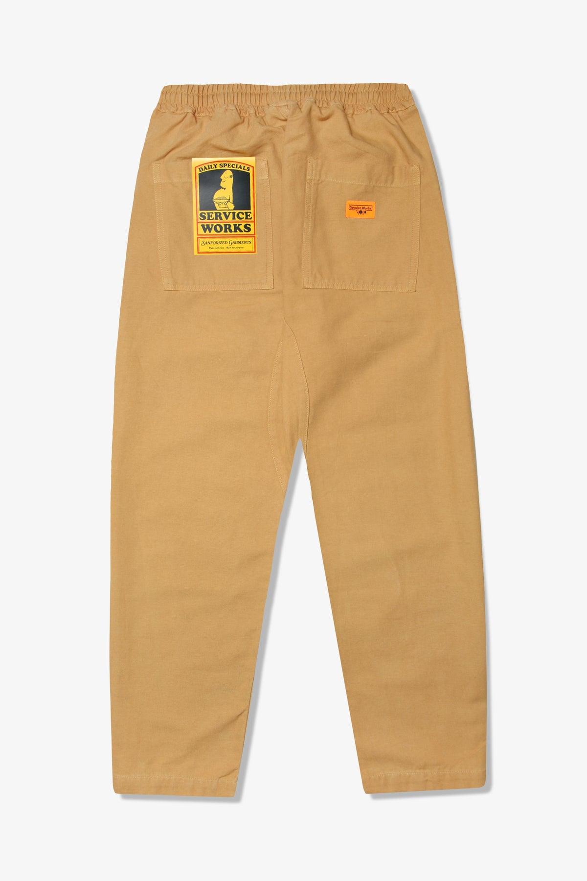Classic Chef Pants - Tan Product Image