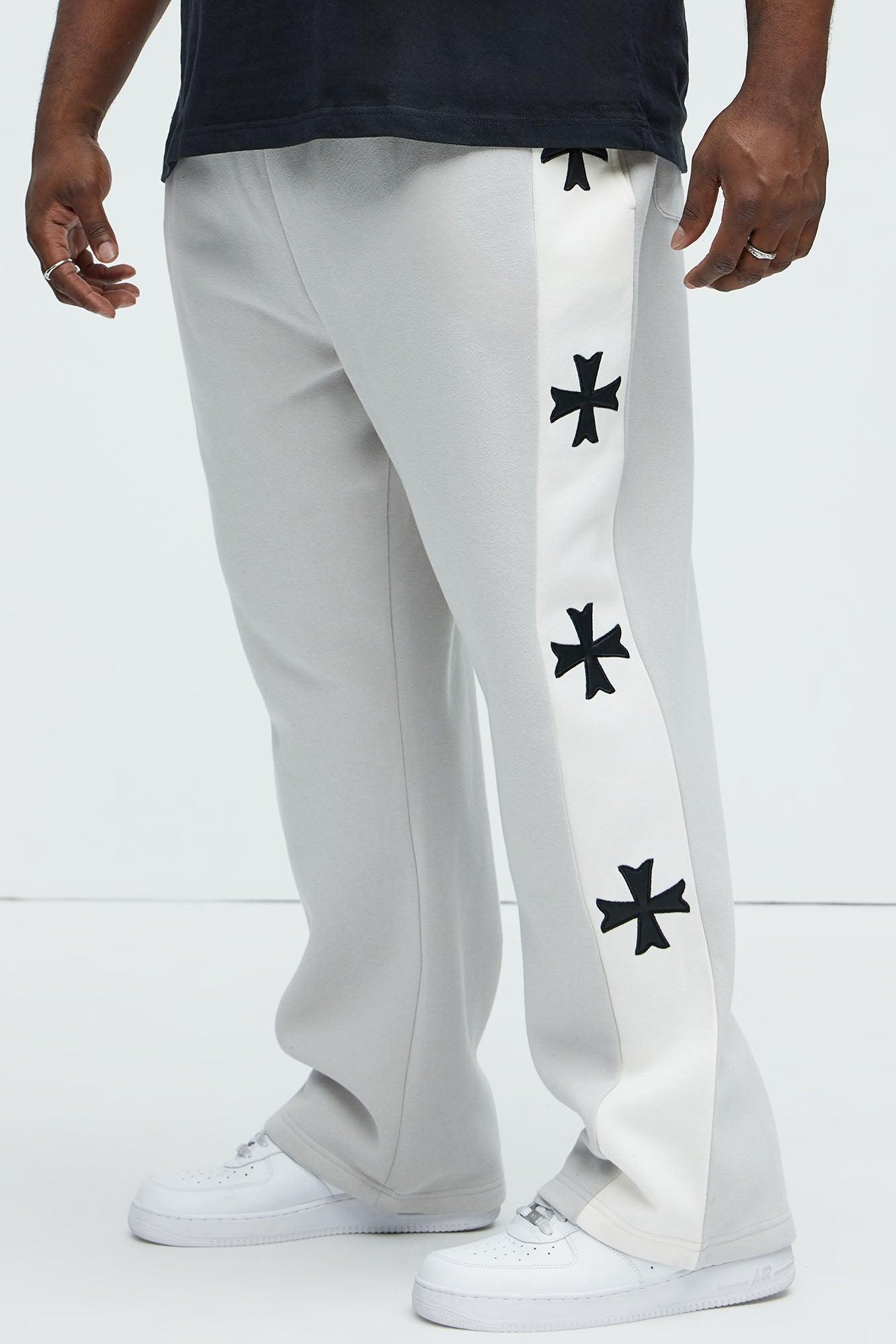 Desmond Straight Sweatpants - Grey/combo Product Image