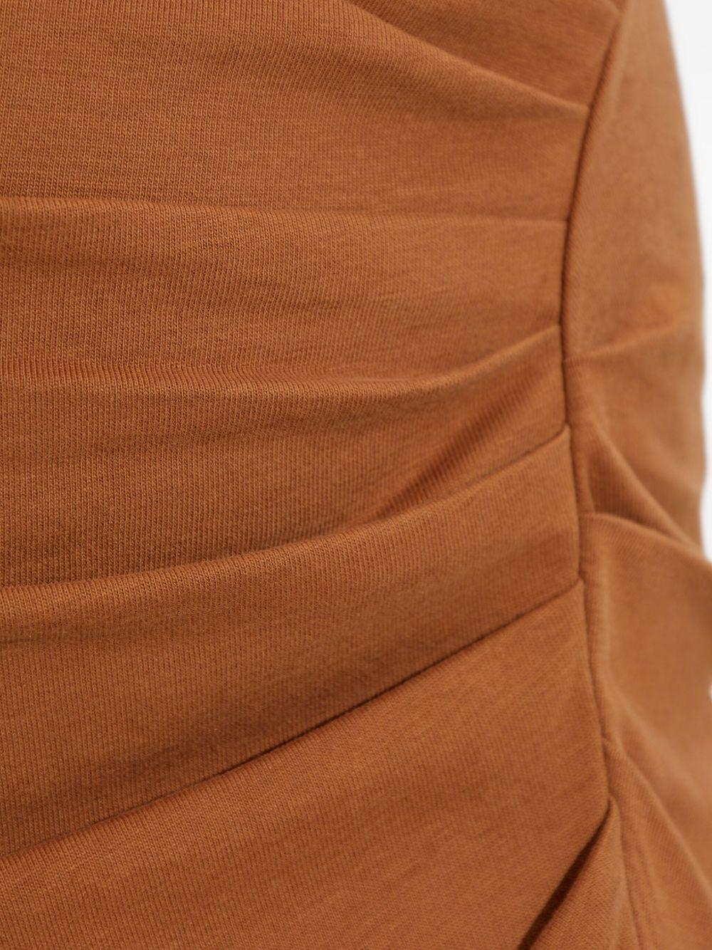 Nadela side-split draped midi dress Product Image