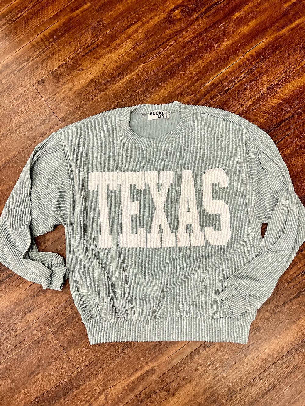 The Texas Graphic Sweatshirt (MULTIPLE COLORS) Product Image