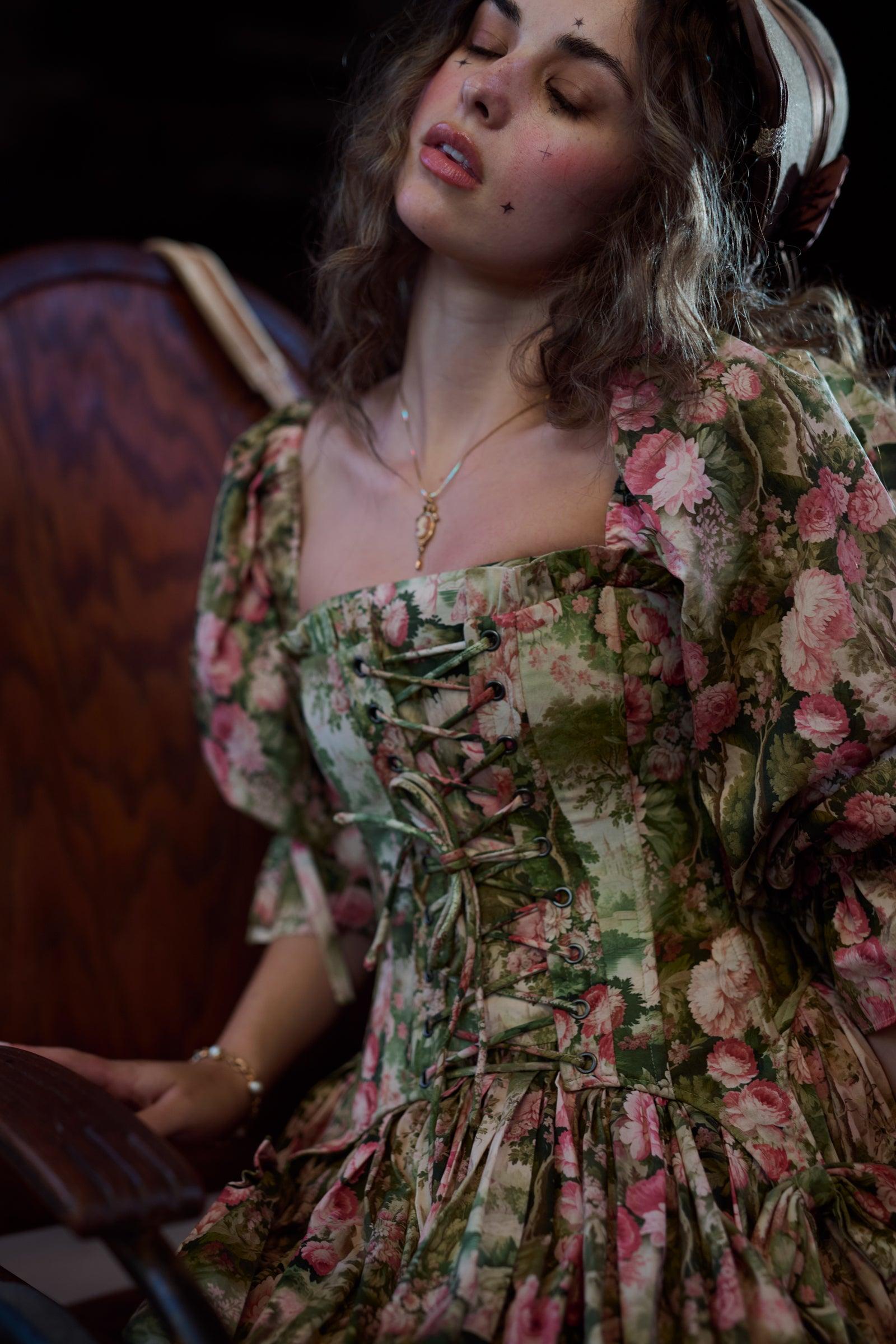 The Castle Tapestry A La Mode Corset Product Image