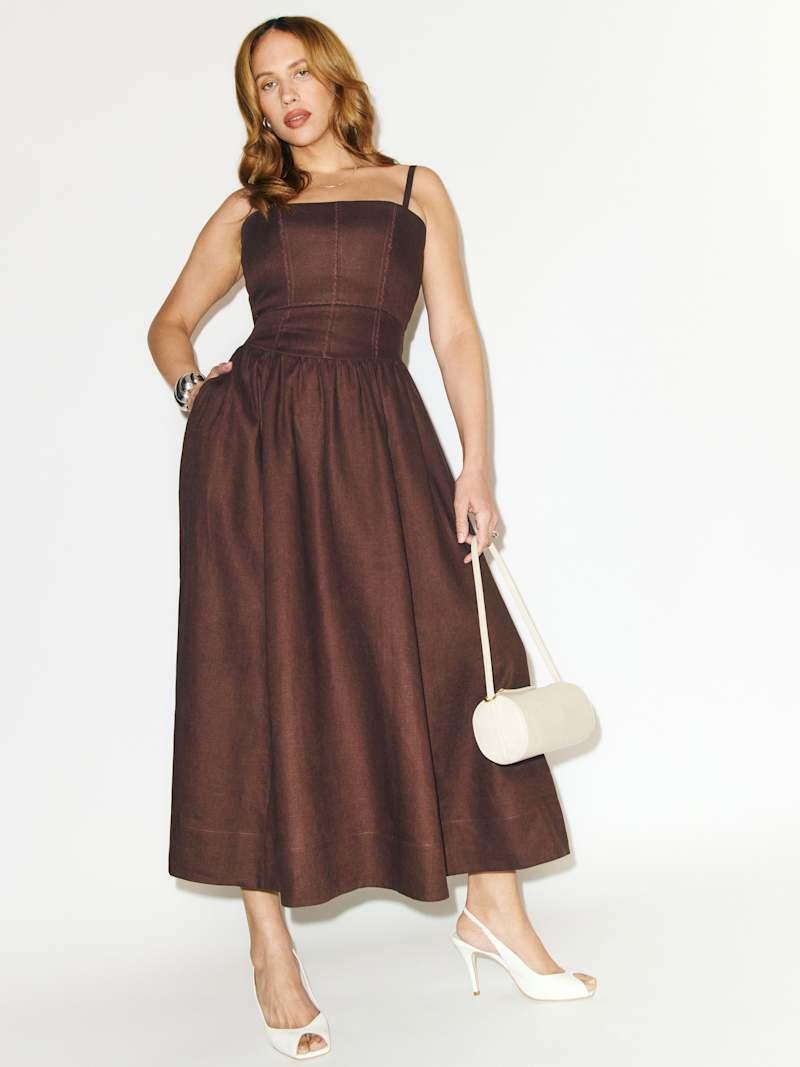 Katarin Linen Dress Product Image