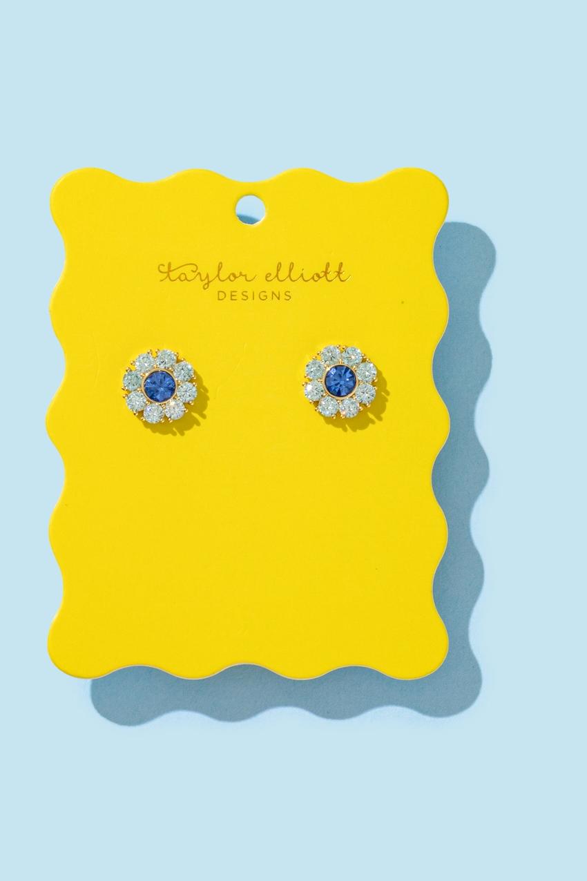 Caroline Flowers Stud Earrings Product Image