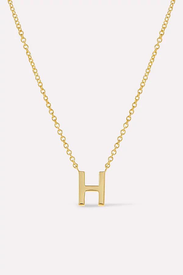 Ana Luisa Gold Letter Initial Necklace, Womens at Urban Outfitters Product Image