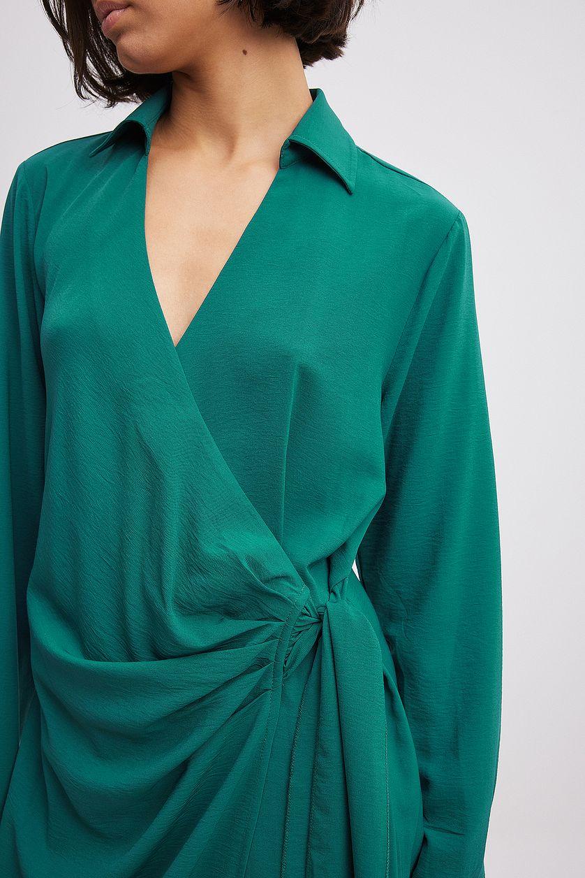 Wrap Midi Dress Product Image