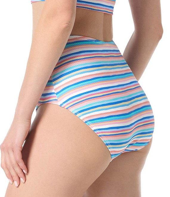 Beach House Emery Stripe High Waist Swim Bottom Product Image