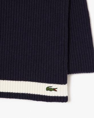 Ribbed Wool Scarf Product Image