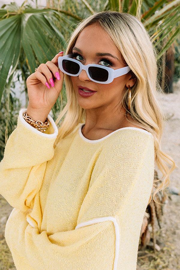 Seaside Adventure Sunnies In White Product Image