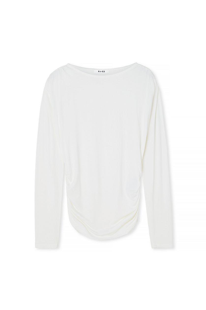 Draped Jersey Top Product Image