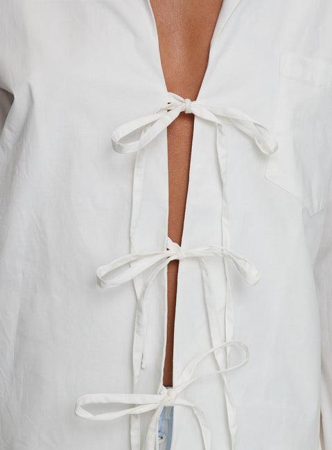 Spiri Shirt White Product Image